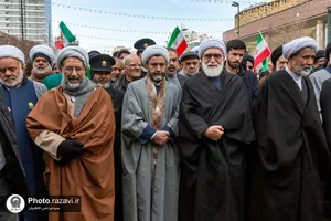 راهپیمایی پرشکوه 22 بهمن در مشهد