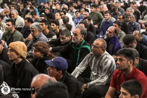 عزاداری دهه آخر صفر در رواق امام خمینی حرم مطهر رضوی