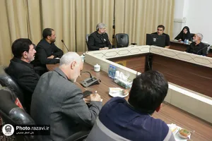 نشست هم&zwnj;اندیشی مواکب دهه آخر صفر حرم مطهر رضوی