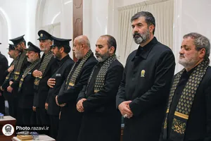 تشرف کاروان سفیران امام رئوف علیه&zwnj;السلام به حرم امامین عسکریین علیهماالسلام 