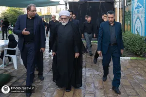 بازدید تولیت آستان قدس رضوی از موکب بنیاد کرامت