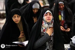 مراسم بزرگداشت شهید حسین هریری در حرم مطهر رضوی