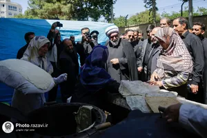 بازدید تولیت آستان قدس رضوی از مواکب دهه آخر صفر