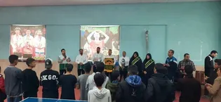 کانون تخصصی ورزش خدمت رضوی زرند و برگزاری مسابقات تنیس‌روی‌میز