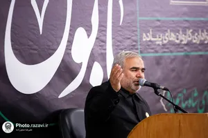 تشرف کاروان 3هزار نفری نیشابور به حرم مطهر رضوی