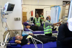 خدمت رسانی درالشفاء حرم به زائران دهه اخر صفر