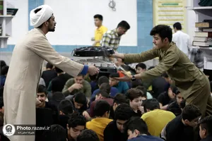 اعتکاف دانش آموزی در مساجد مشهد