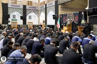 مراسم عزاداری حضرت اباعبدالله الحسین علیه السلام از سوی تولیت آستان قدس رضوی-1