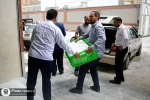پخت و توزیع 8هزار پرس غذای متبرک حضرت در روز عید غدیر