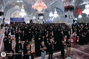ویژه برنامه فرشتگان مقاومت در حرم مطهر رضوی-2