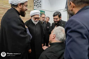 عزاداری حضرت اباعبدالله الحسین(ع) با حضور تولیت آستان قدس رضوی-3