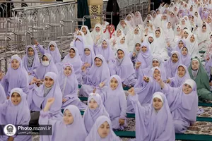 &laquo;پرواز پروانه&zwnj;ها&raquo; در حرم مطهر امام رئوف