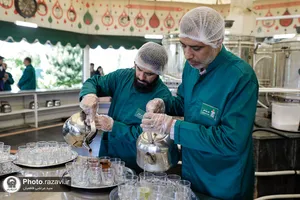 خدمت خادمیاران استان هرمزگان در حرم مطهر رضوی