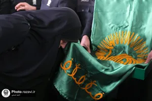 بدرقه کاروان اعزامی آستان قدس رضوی به کرمان