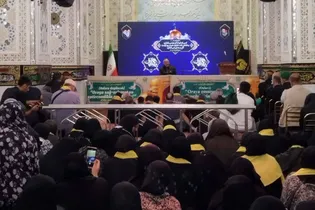 Hundreds of Azeri-speaking pilgrims visit Imam Reza Shrine