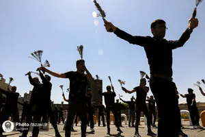 عزاداری روز تاسوعای حسینی در مشهد