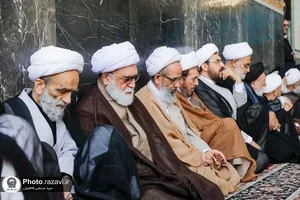 مجلس ترحیم حجت&zwnj;الاسلام والمسلمین الهی خراسانی در حرم مطهر رضوی
