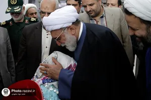 ورود تولیت آستان قدس رضوی به اهواز