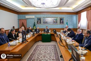 دیدار صمیمانه قائم مقام تولیت آستان قدس رضوی با همکاران سازمان مرکزی