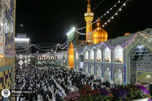 مراسم تحویل سال 1402 در حرم مطهر رضوی - 1