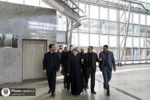 بازدید تولیت آستان قدس رضوی از موسسه فرهنگی قدس
