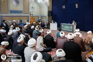 حضور آیت&zwnj;الله&zwnj; علم&zwnj;الهدی در مدرسه تابستانی دارالعلم