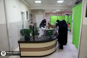 خدمت رسانی درالشفاء حرم به زائران دهه اخر صفر