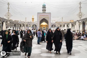 حرم مطهر رضوی در دهه کرامت - 4