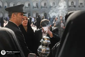امیر و زینب مهمانان ویژه امام رضا علیه&zwnj;السلام