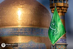 حرم مطهر رضوی در آستانه اعیاد شعبانیه