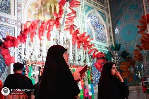 هیئت عزاداران استان هرمزگان در حسینیه حرم