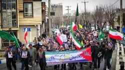 حضور پرشور امت ولایتمدار استان مرکزی در راهپیمایی روز قدس/ گزارش تصویری