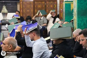مراسم احیا زائران عرب زبان در شب نوزدهم ماه مبارک رمضان