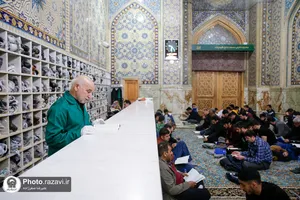 مراسم احیا شب بیست و سوم ماه مبارک رمضان در حرم مطهر رضوی-1