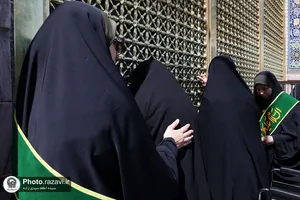 تشرف کاروان زیارتی معین الضعفا به حرم مطهر رضوی