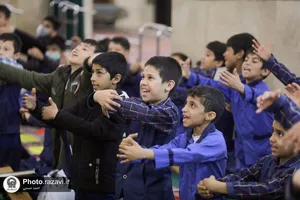 جشن نوجوانان در حرم مطهر رضوی