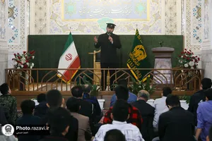 جشن تکلیف نوجوانان روزه اولی در حرم مطهر رضوی