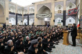 عزاداری حضرت اباعبدالله الحسین(ع) با حضور تولیت آستان قدس رضوی-3