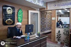 پاسخگویی تلفنی رئیس دفتر تولیت آستان قدس رضوی به مخاطبان سامانه ۱۳۸
