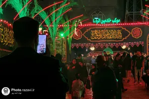 مواکب خدمت رسان به زائران بارگاه منور رضوی