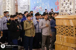 طرح بهار بندگی در حرم مطهر رضوی
