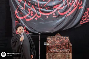 حضور تولیت آستان قدس رضوی در مراسم عزاداری افغانستانی&zwnj;های مقیم مشهد