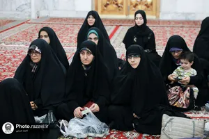 یادواره شهدای تخریب و مدافع حرم در حرم مطهر رضوی