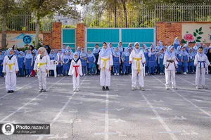 المپیاد ورزشی دانش&zwnj;آموزان دختر دبستان امام رضا علیه&zwnj;السلام