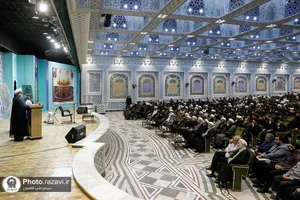 اجلاس سالانه بنیاد علمی فرهنگی هاد در حرم مطهر رضوی