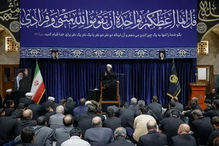 عزاداری ایام پایانی ماه صفر در حرم مطهر رضوی-۳