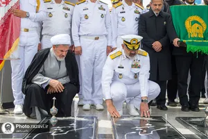 حضور کاروان خدام زیر سایه خورشید در دانشگاه نیروی دریای امام(ره) نوشهر