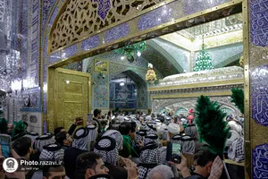 تشرف شیوخ عشایر عراق به حرم مطهر رضوی
