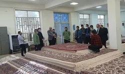 ارزیابی کیفی فرش‌های تازه تولید شده برای اماکن متبرکه رضوی