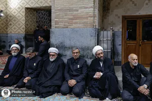 عزاداری ایام پایانی ماه صفر در حرم مطهر رضوی-3
